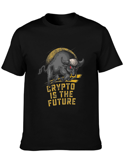 Crypto Bull T-Shirt - Future of Finance Tee