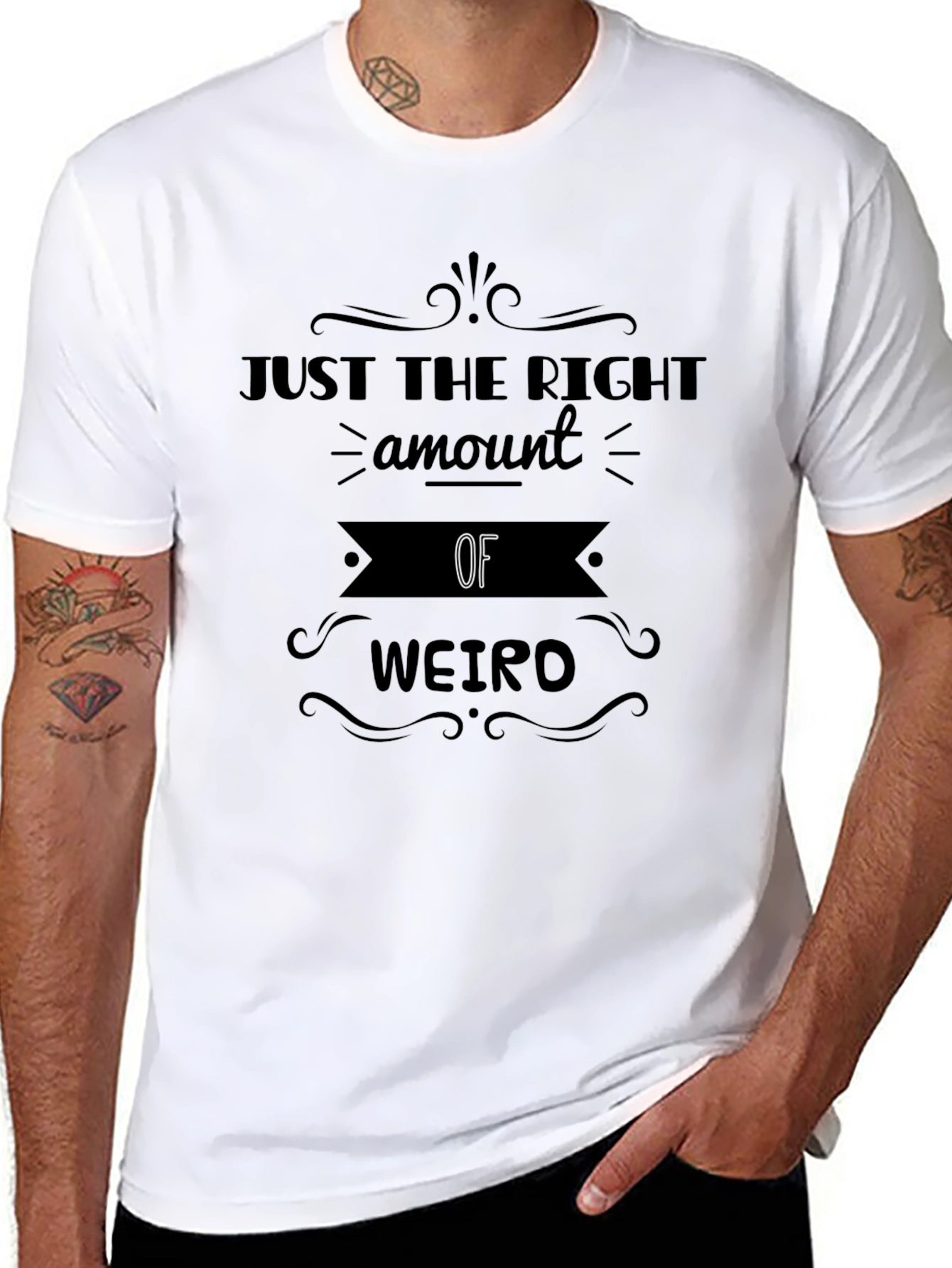 Just the Right Amount of Weirdo Graphic Tee