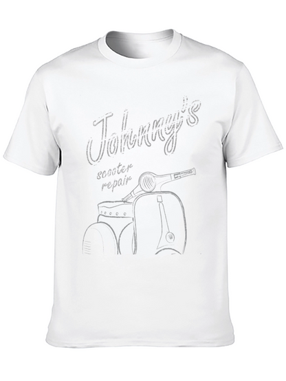 Johnnys Scooter Repair Graphic Tee