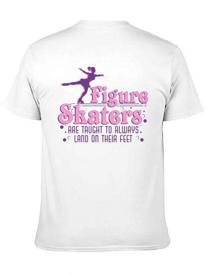 Figure Skaters T-Shirt - Land on Your Feet