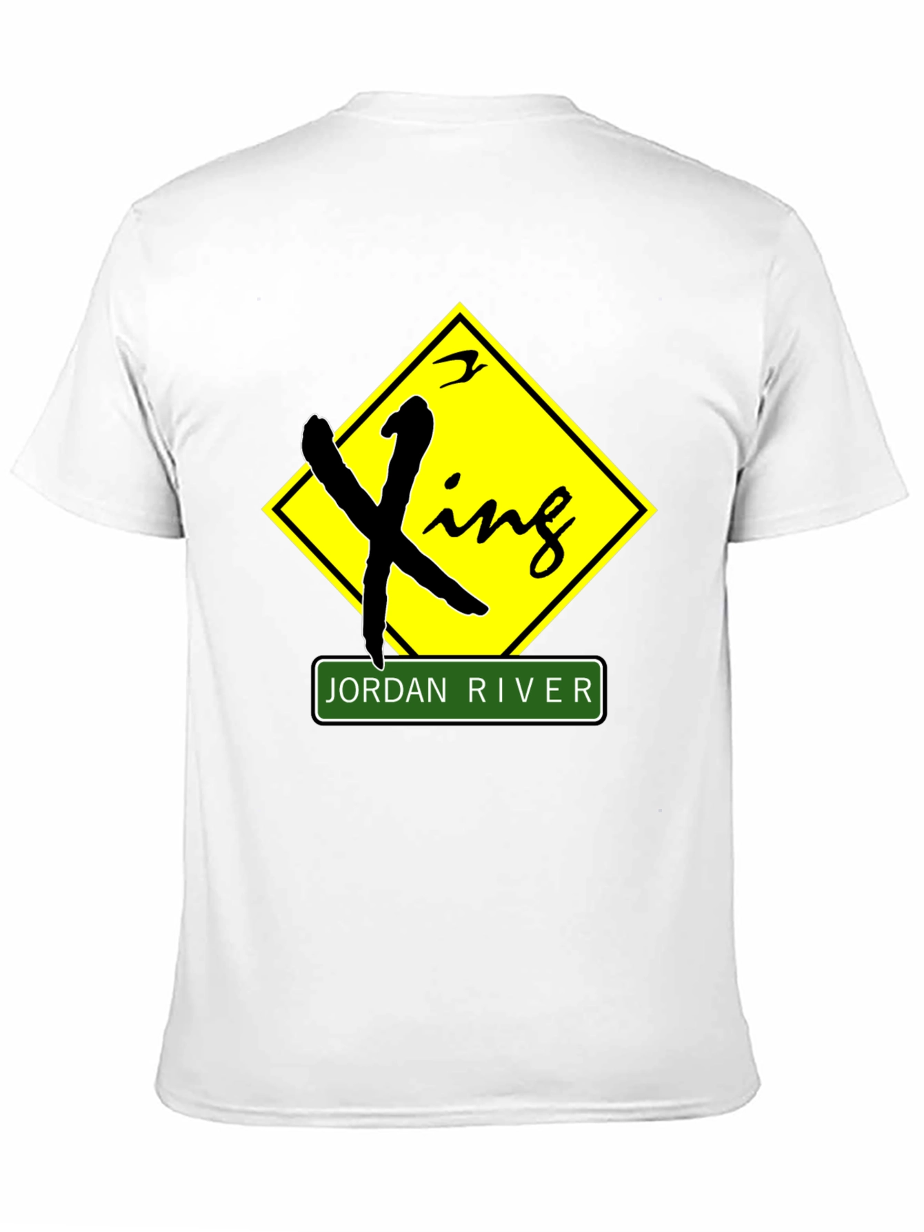 Jordan River Crossing Black T-Shirt