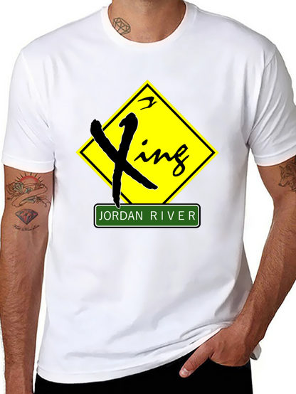 Jordan River Crossing Black T-Shirt