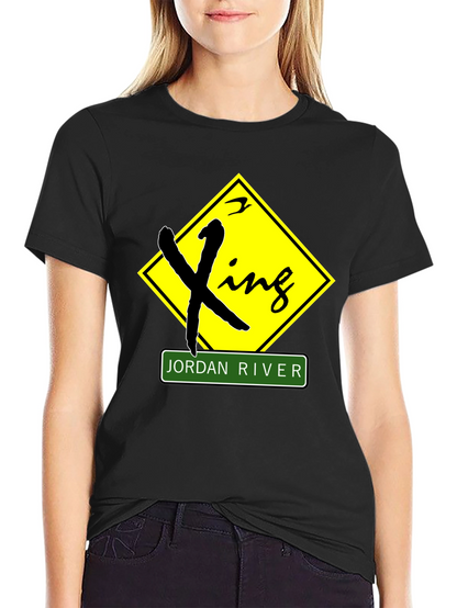 Jordan River Crossing Black T-Shirt
