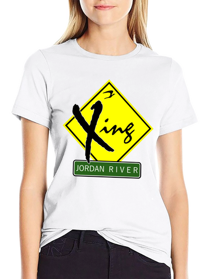 Jordan River Crossing Black T-Shirt
