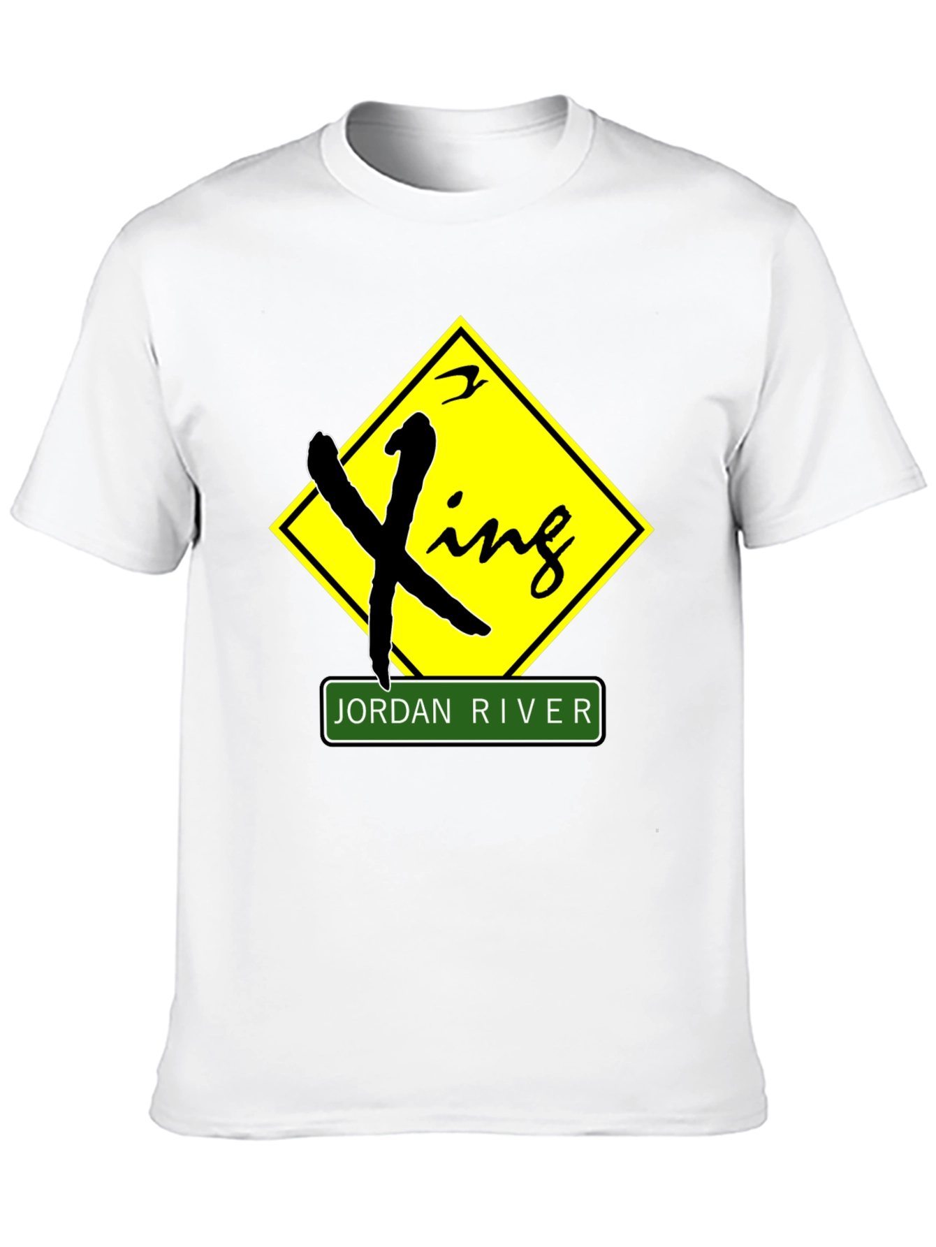 Jordan River Crossing Black T-Shirt
