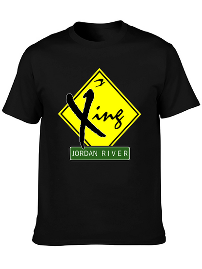Jordan River Crossing Black T-Shirt
