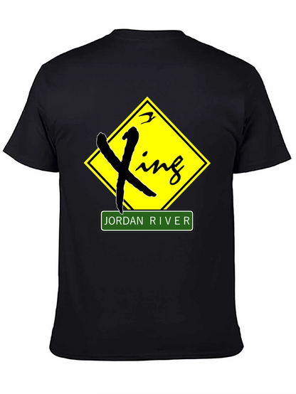 Jordan River Crossing Black T-Shirt