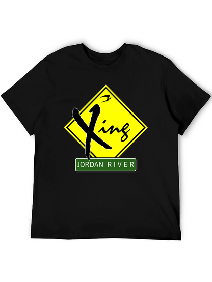 Jordan River Crossing Black T-Shirt