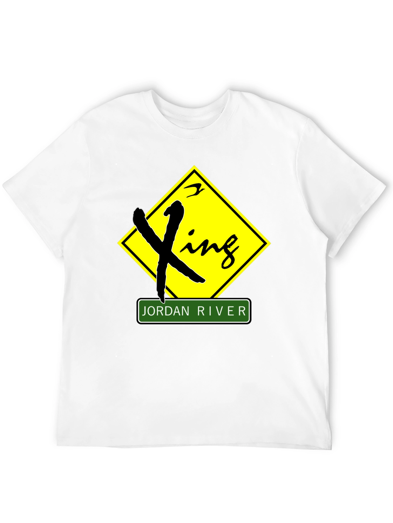 Jordan River Crossing Black T-Shirt