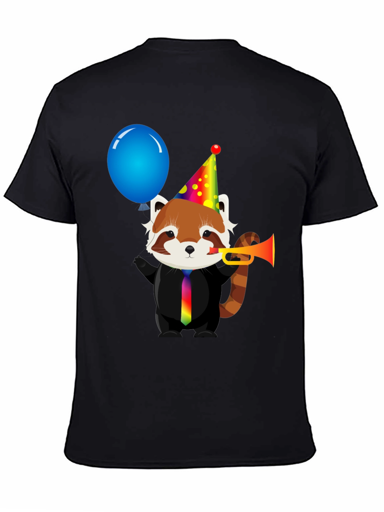Party Red Panda T-Shirt - Fun & Unique Design