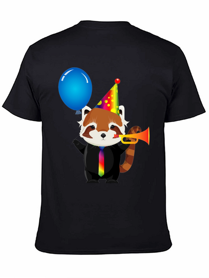 Party Red Panda T-Shirt - Fun & Unique Design