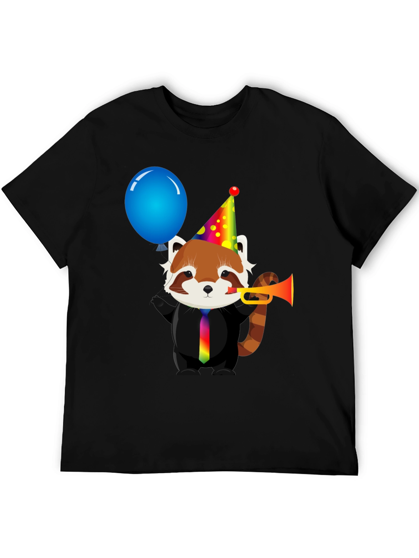 Party Red Panda T-Shirt - Fun & Unique Design