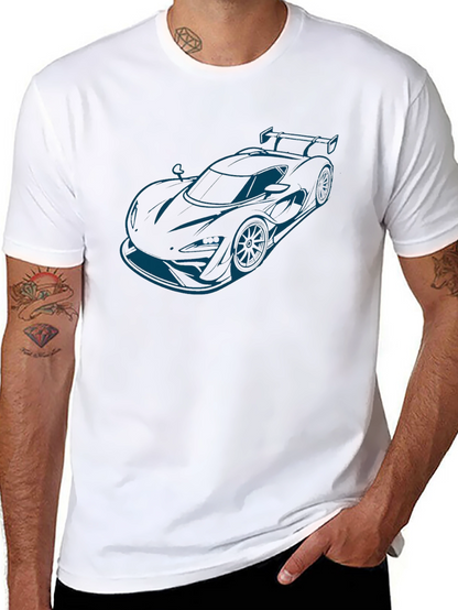 Sleek Automotive Tee - Car Enthusiast Apparel