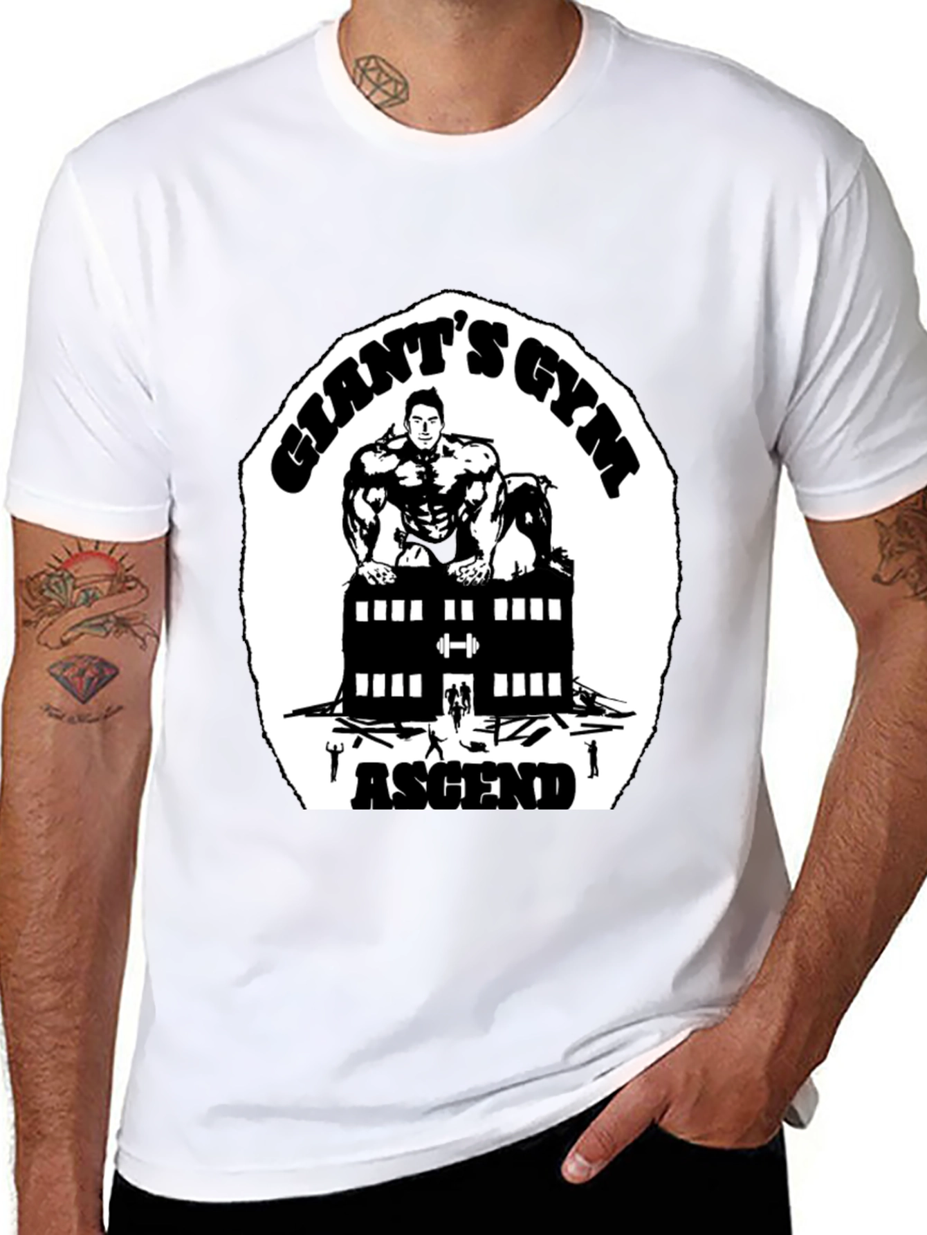 Giants Gym Ascend Black T-Shirt