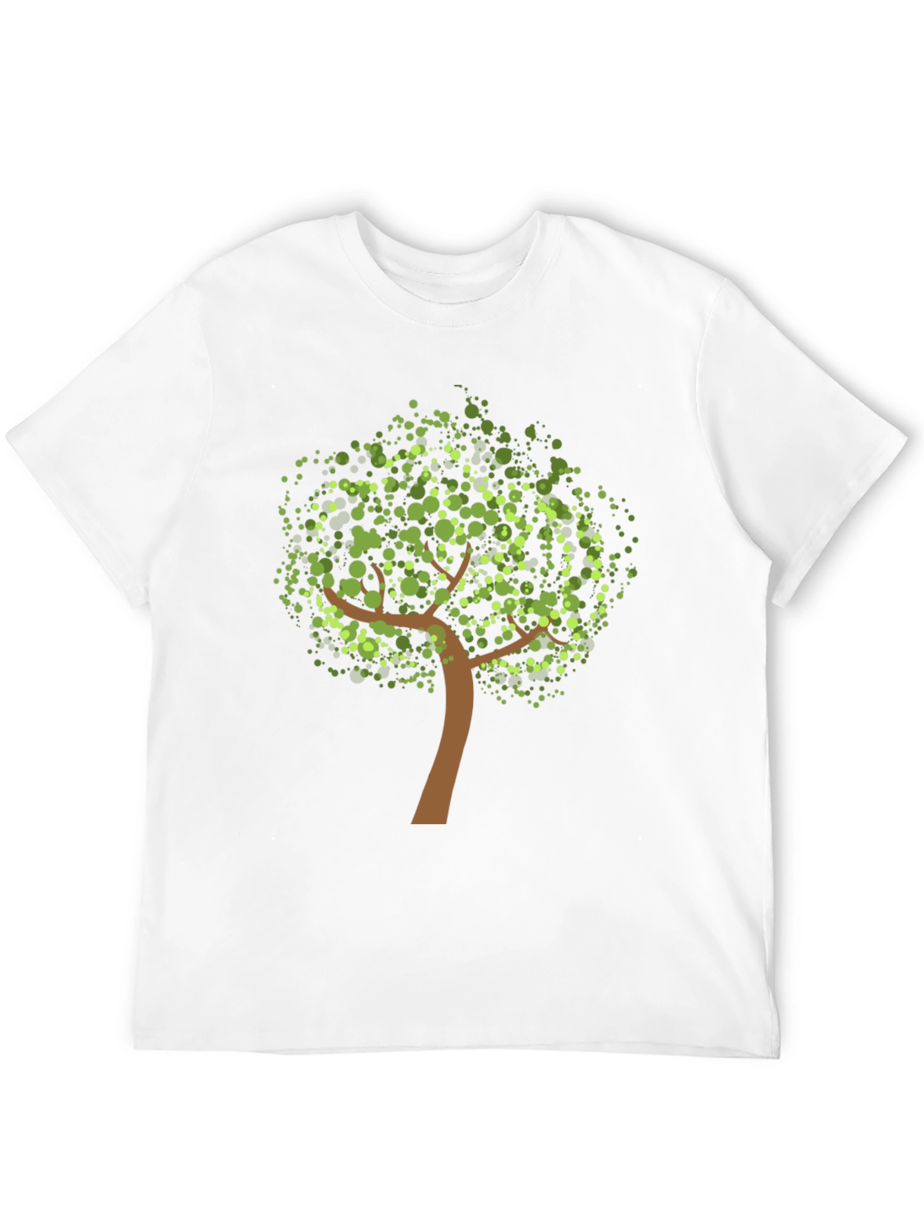Nature Tree Graphic Black Tee