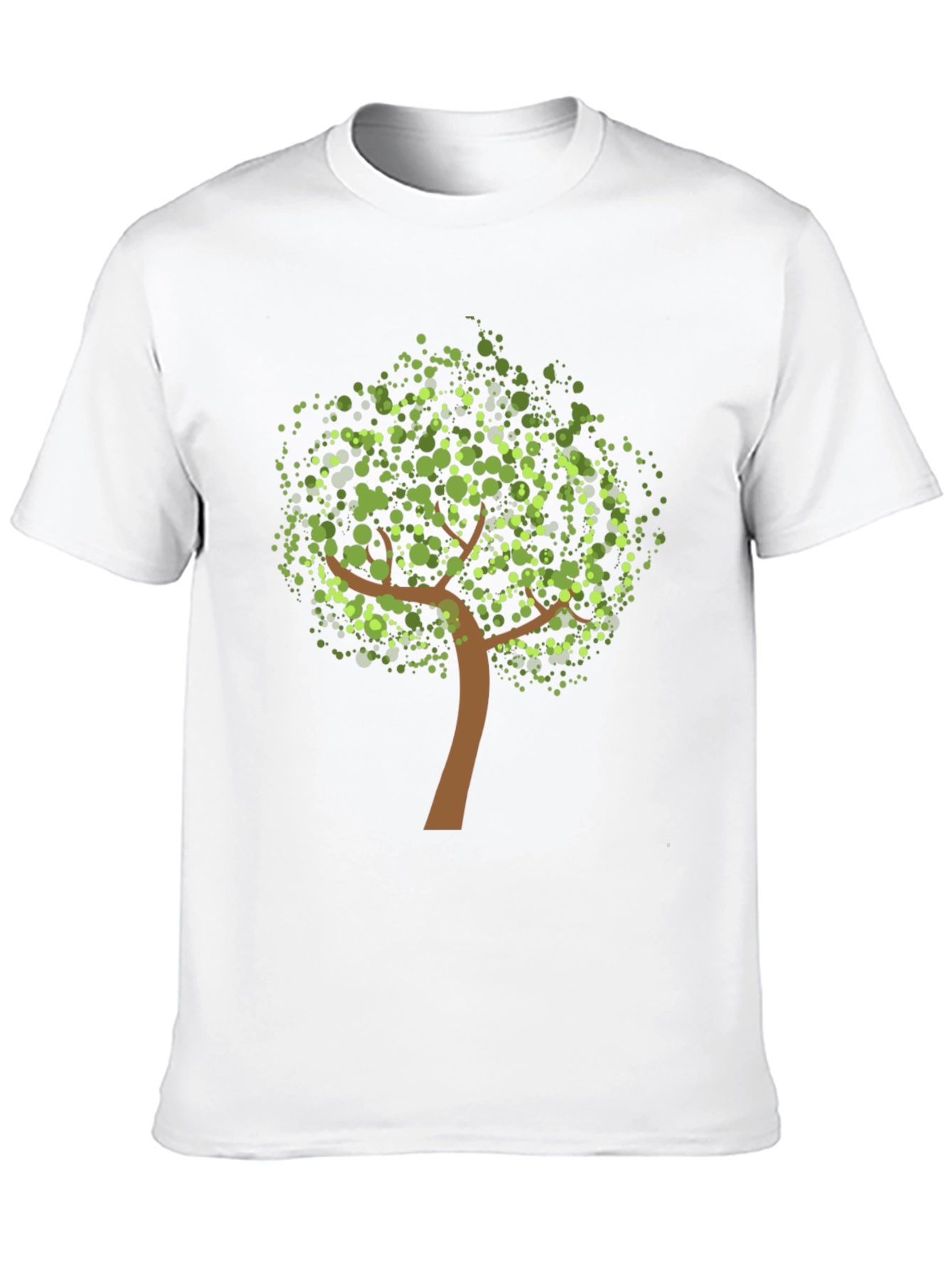 Nature Tree Graphic Black Tee