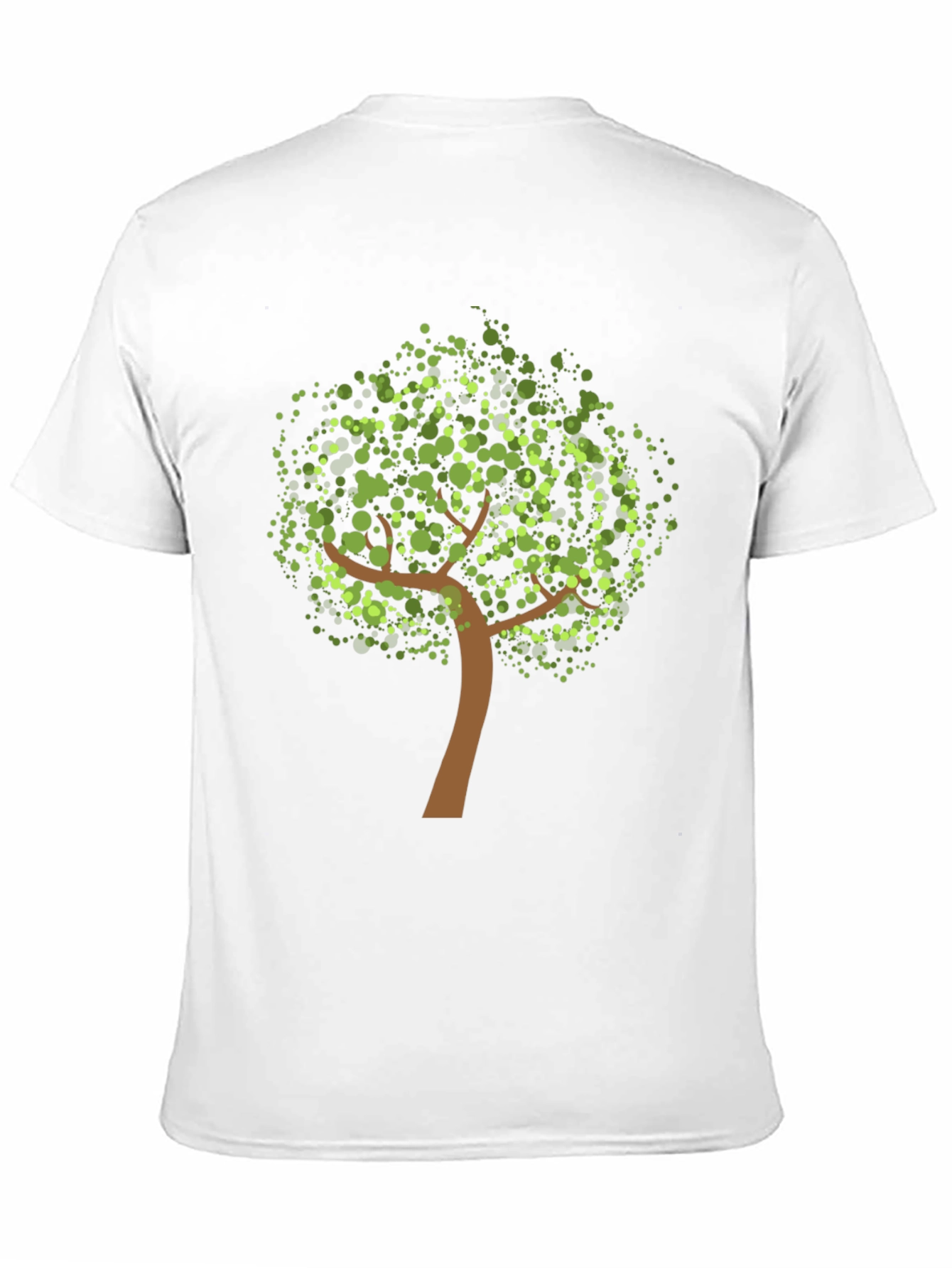 Nature Tree Graphic Black Tee