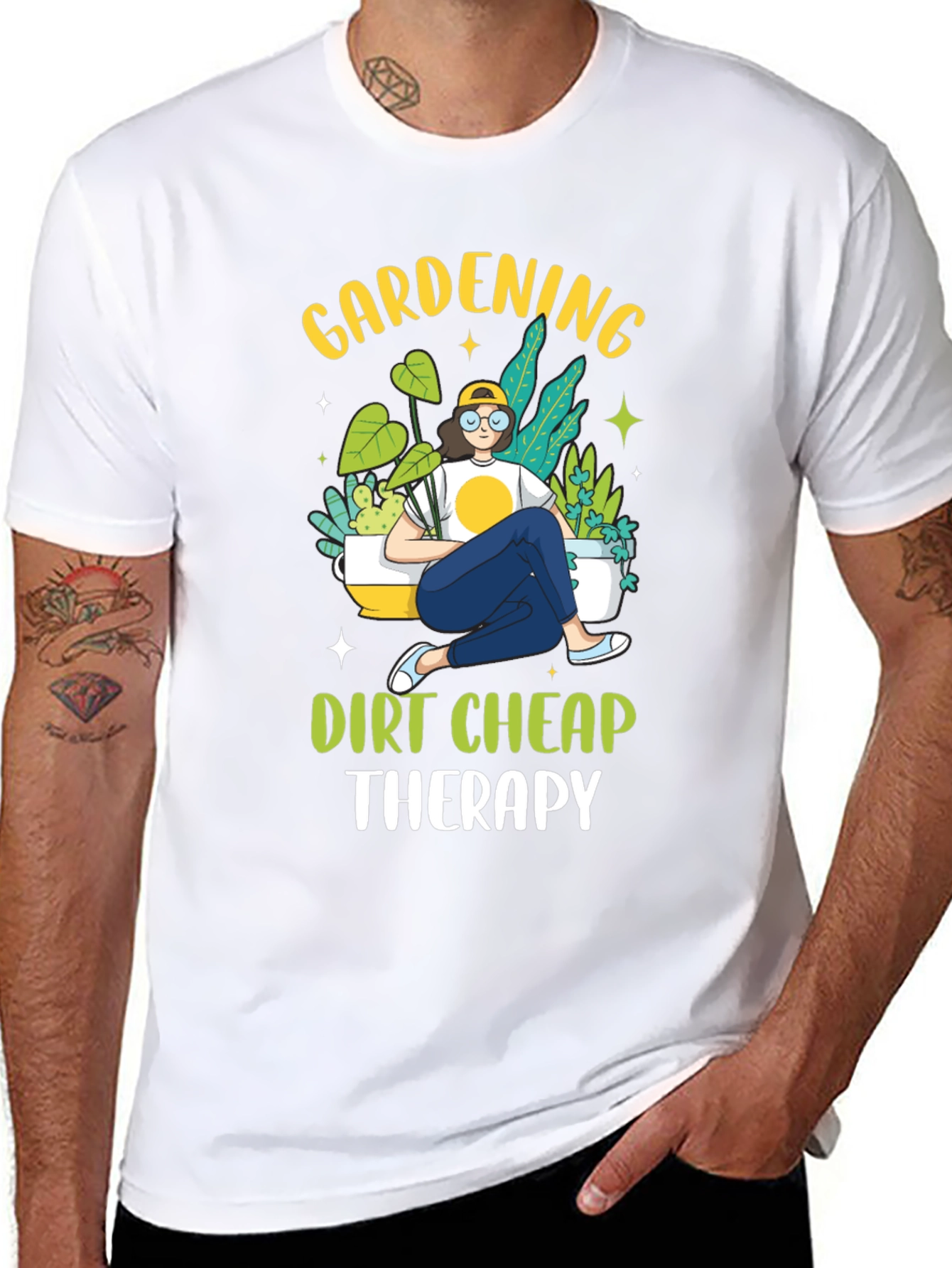 Gardening Therapy T-Shirt