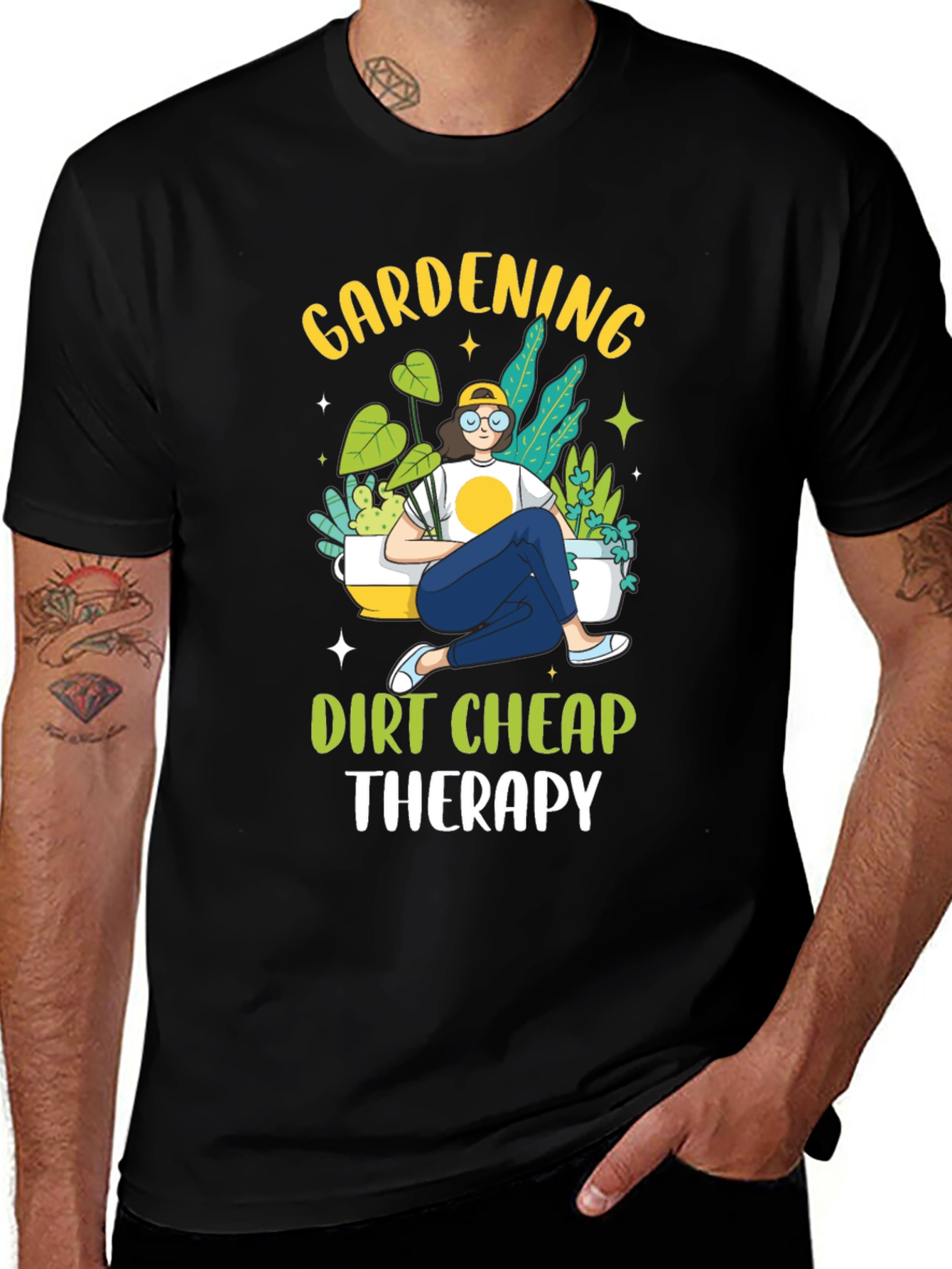 Gardening Therapy T-Shirt