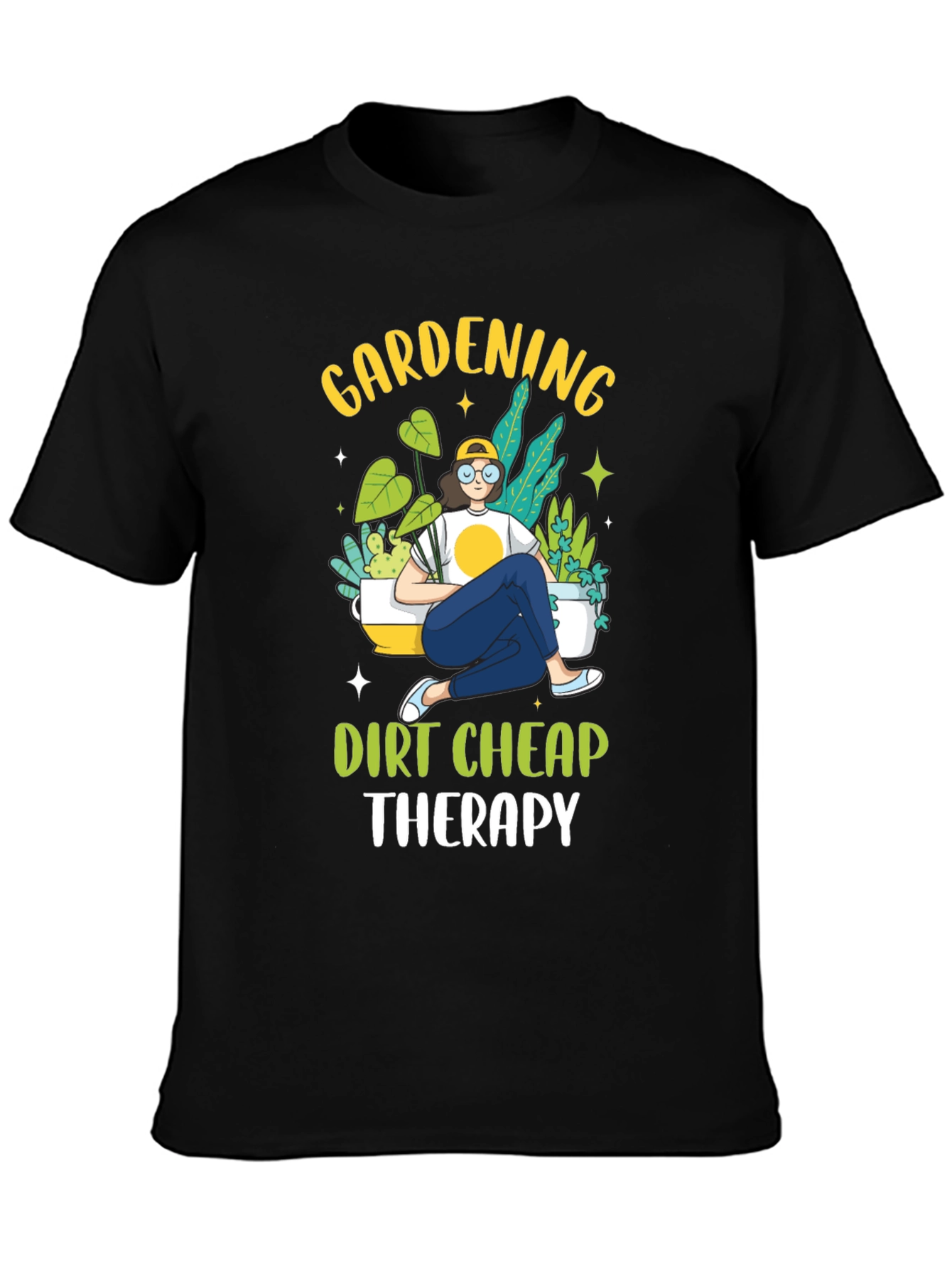 Gardening Therapy T-Shirt
