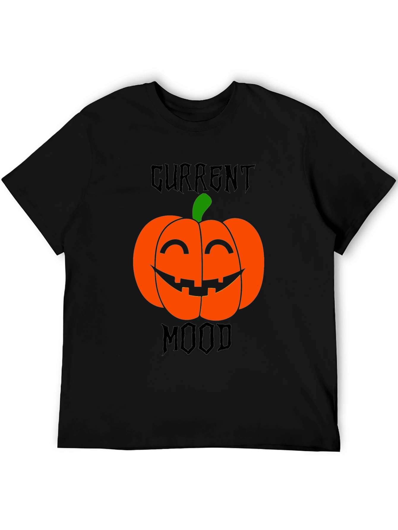 Current Mood Pumpkin Halloween T-Shirt