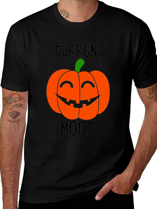 Current Mood Pumpkin Halloween T-Shirt