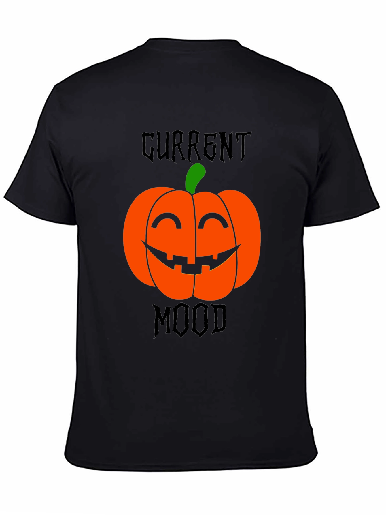 Current Mood Pumpkin Halloween T-Shirt