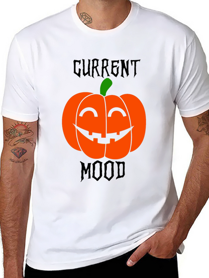Current Mood Pumpkin Halloween T-Shirt