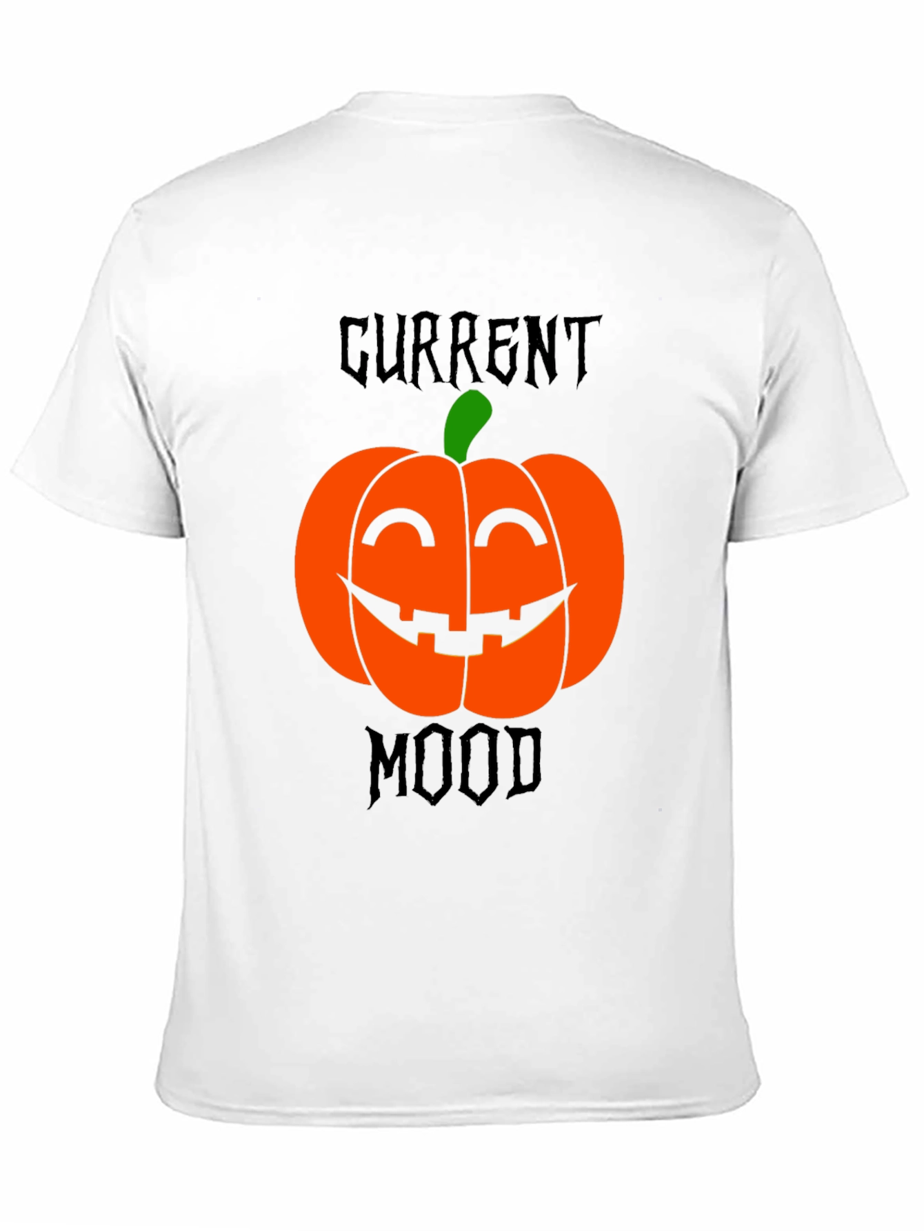 Current Mood Pumpkin Halloween T-Shirt