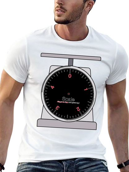 Kitchen Scale Graphic Tee - Weigh Your Options!