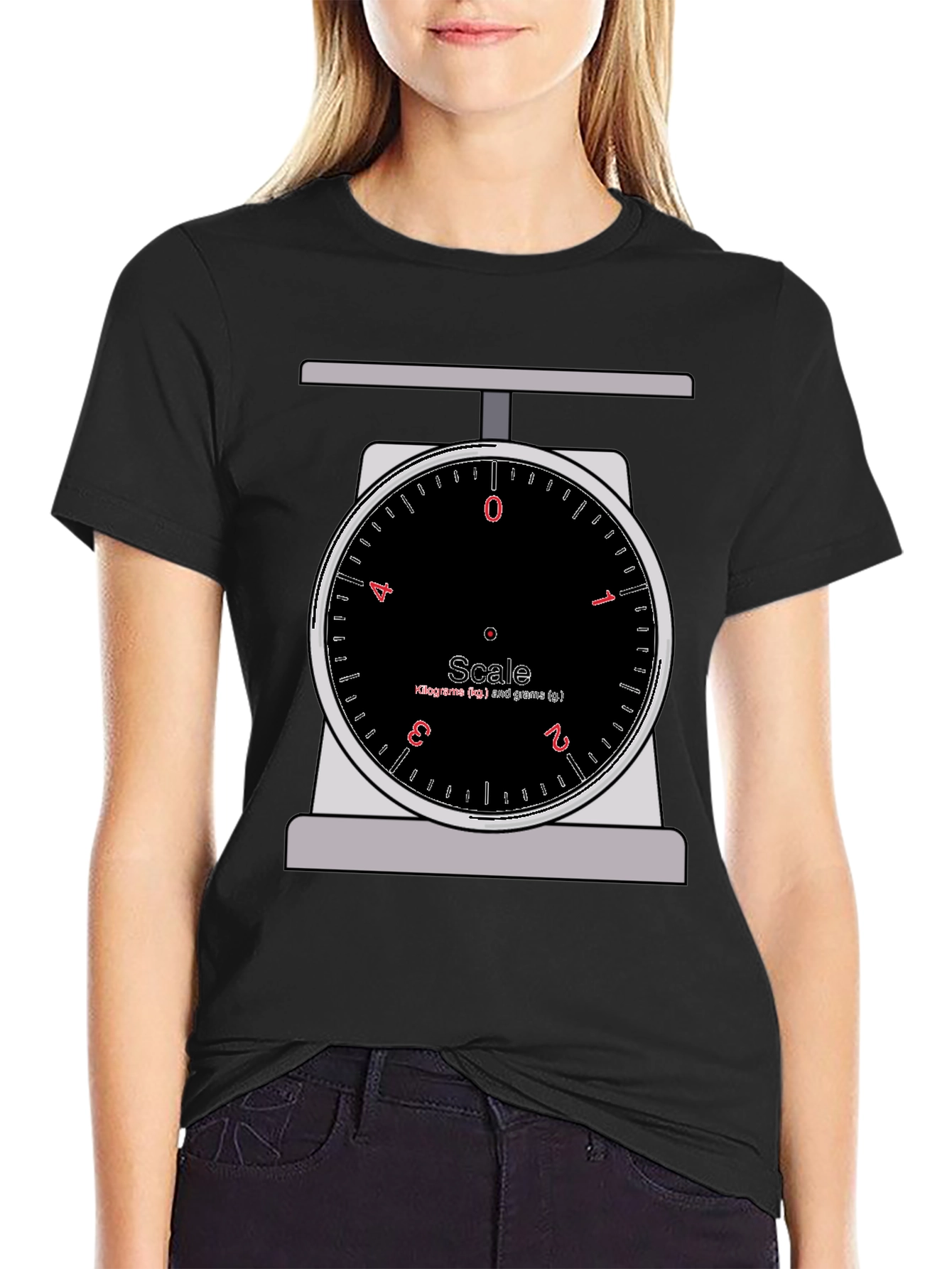 Kitchen Scale Graphic Tee - Weigh Your Options!