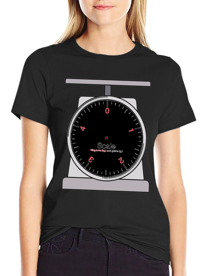 Kitchen Scale Graphic Tee - Weigh Your Options!
