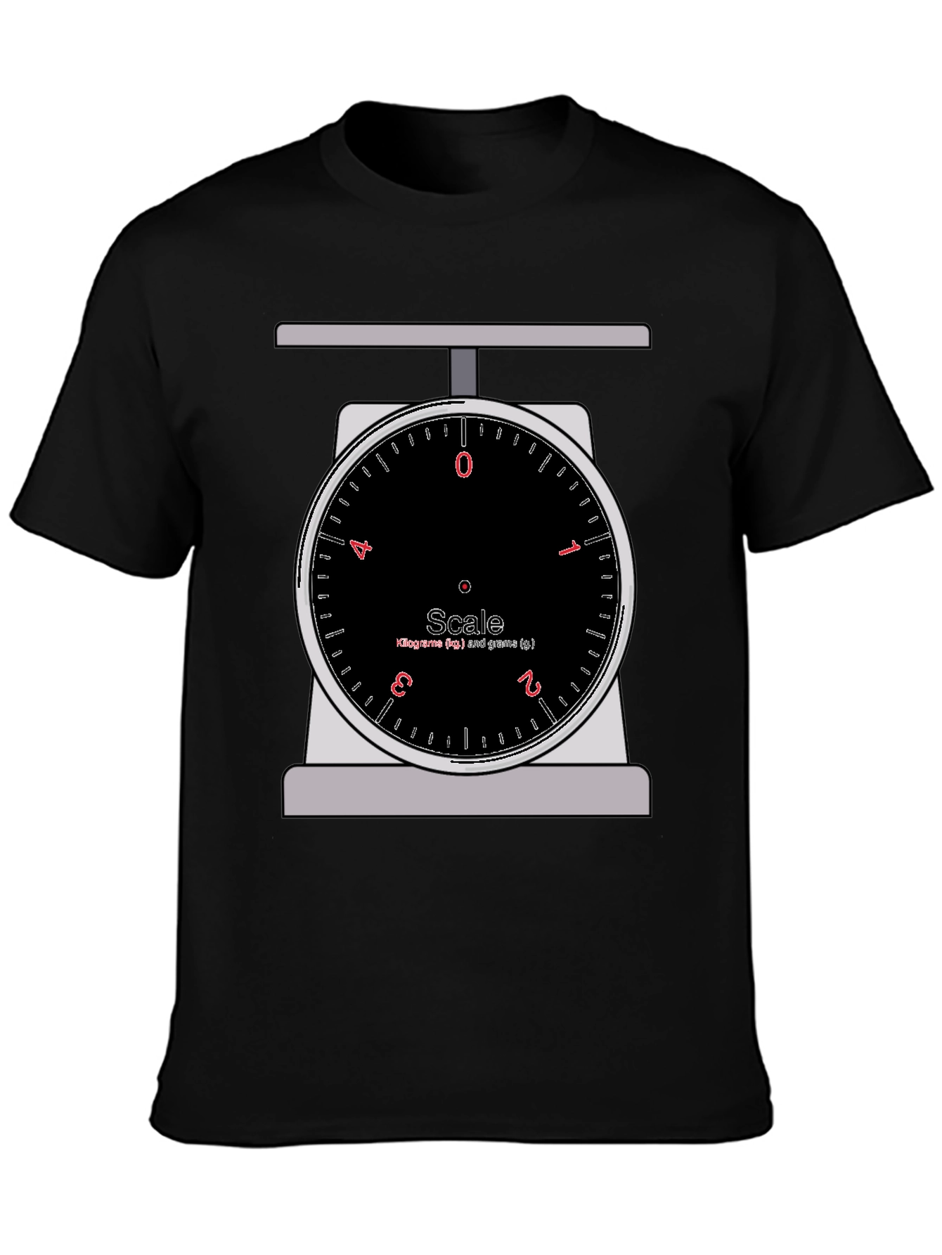 Kitchen Scale Graphic Tee - Weigh Your Options!