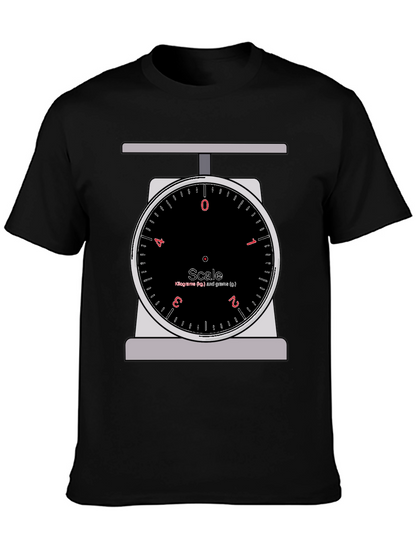 Kitchen Scale Graphic Tee - Weigh Your Options!