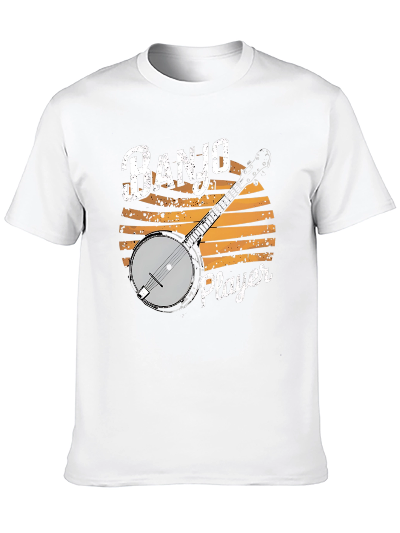 Banjo Player Graphic T-Shirt - Music Lover Tee