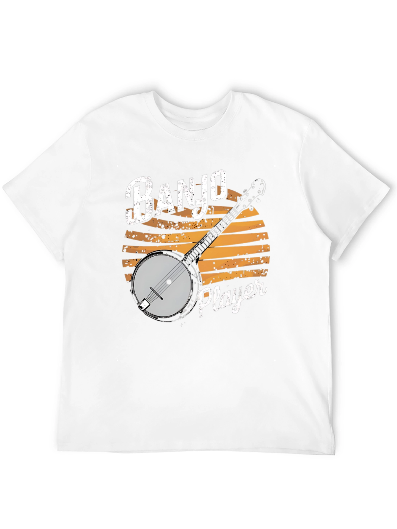 Banjo Player Graphic T-Shirt - Music Lover Tee