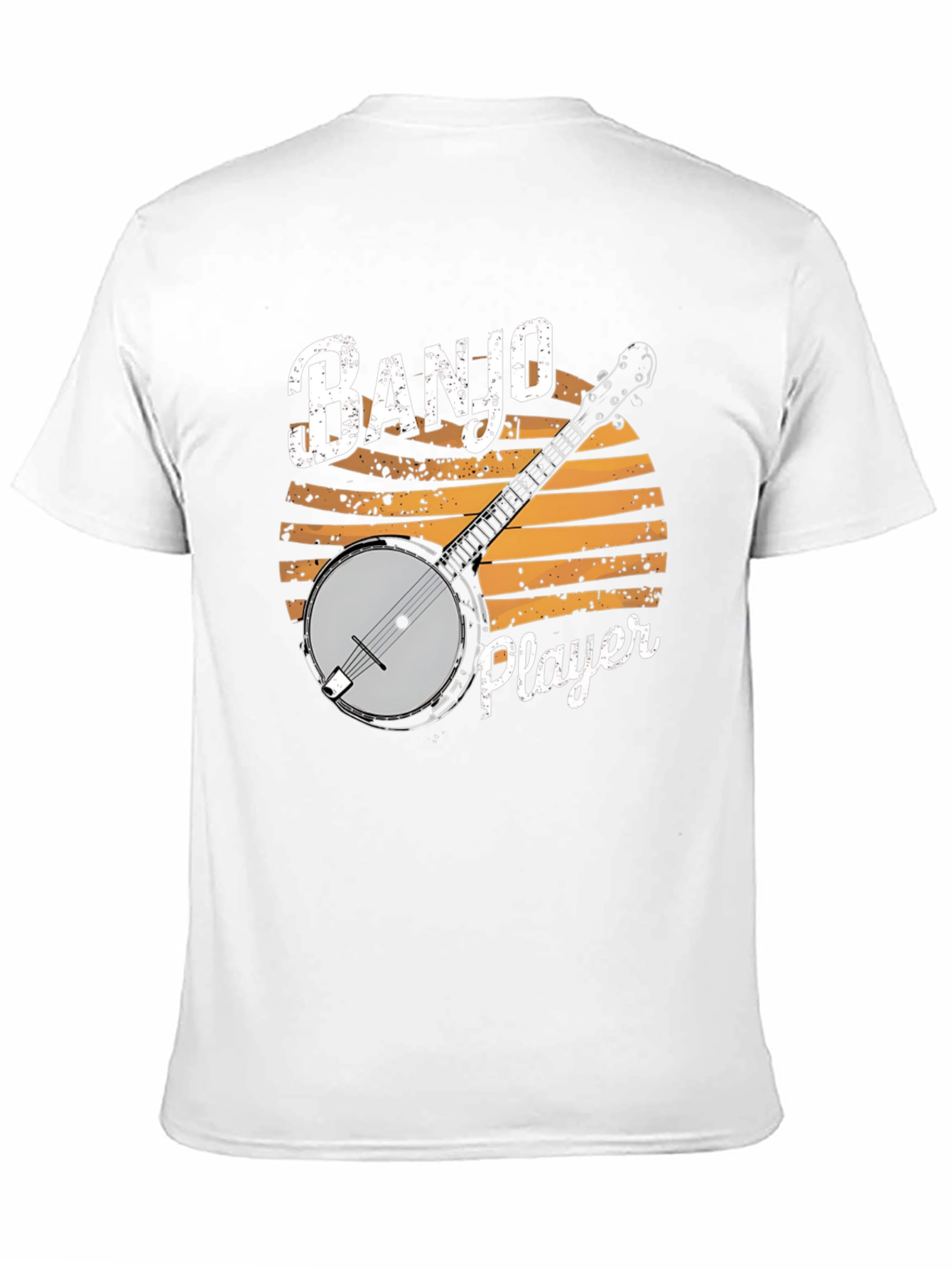 Banjo Player Graphic T-Shirt - Music Lover Tee