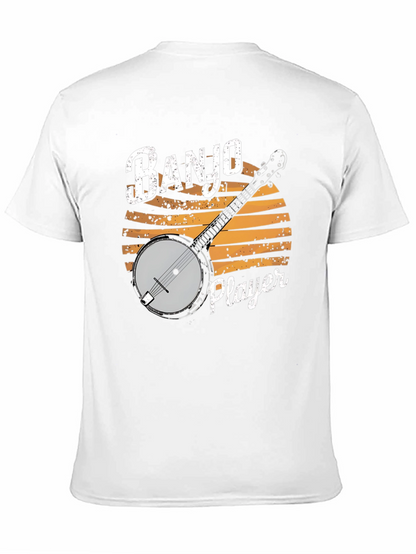 Banjo Player Graphic T-Shirt - Music Lover Tee
