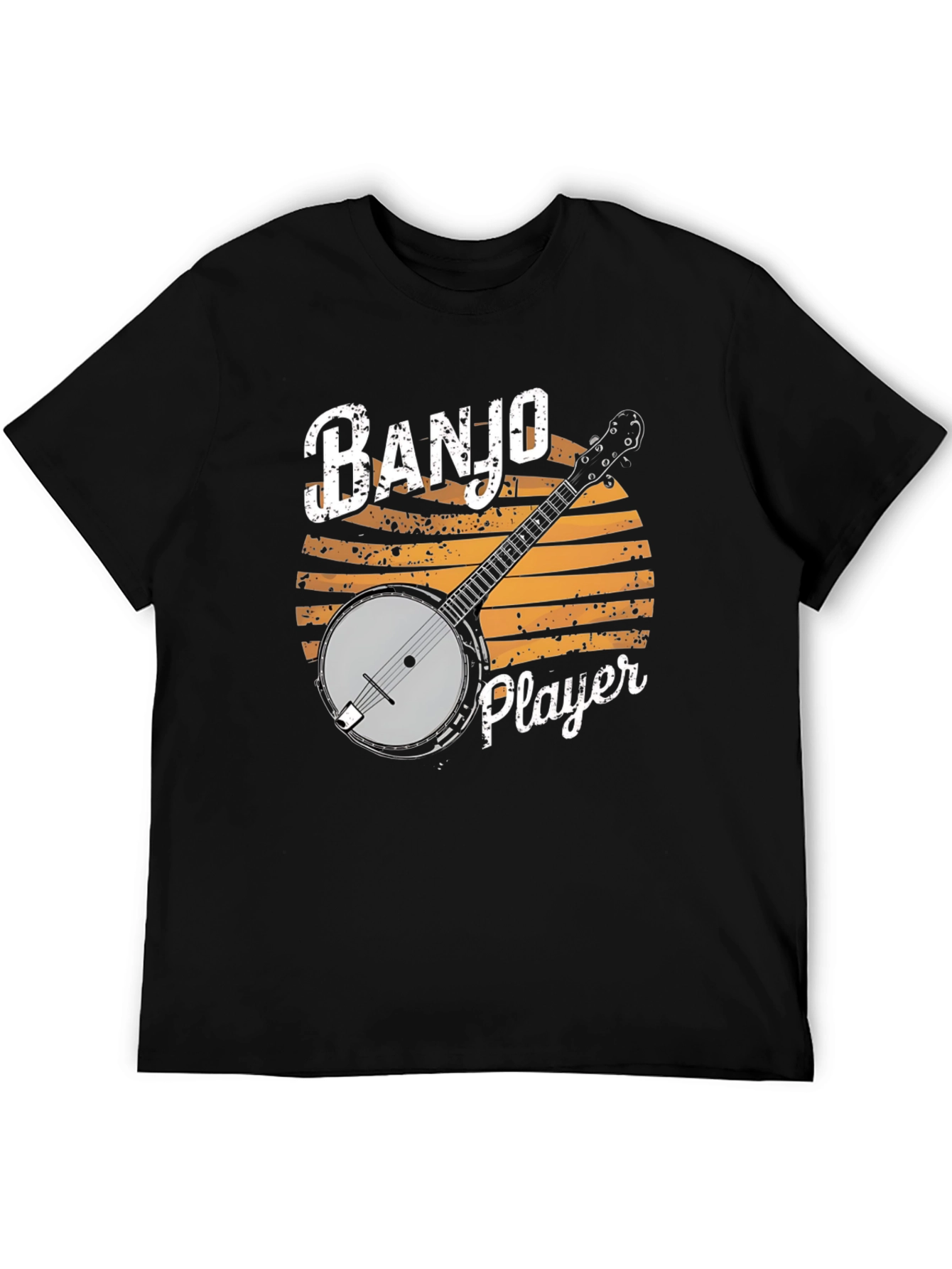 Banjo Player Graphic T-Shirt - Music Lover Tee