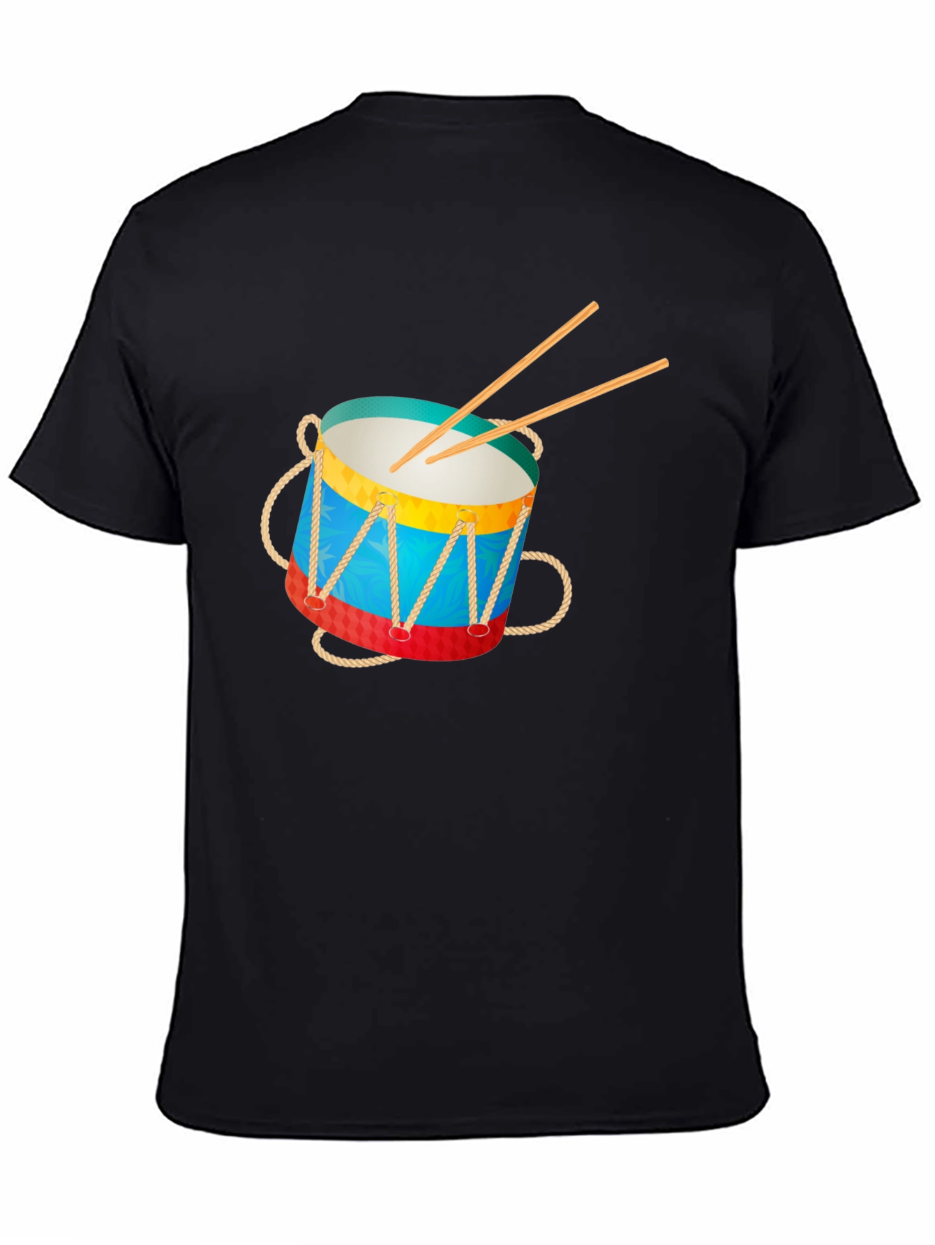 Drum Graphic Tee - Musical Instrument T-Shirt