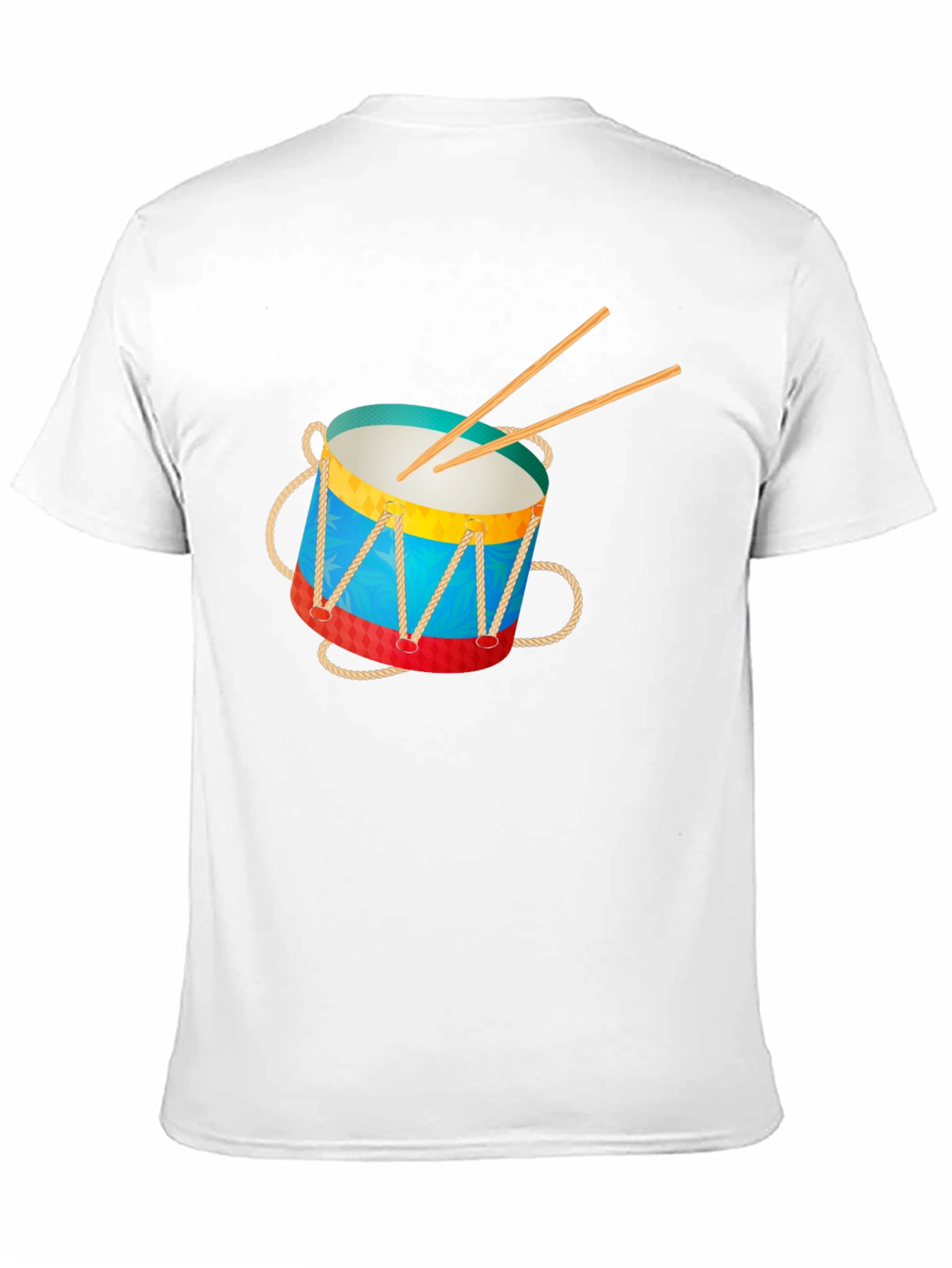 Drum Graphic Tee - Musical Instrument T-Shirt