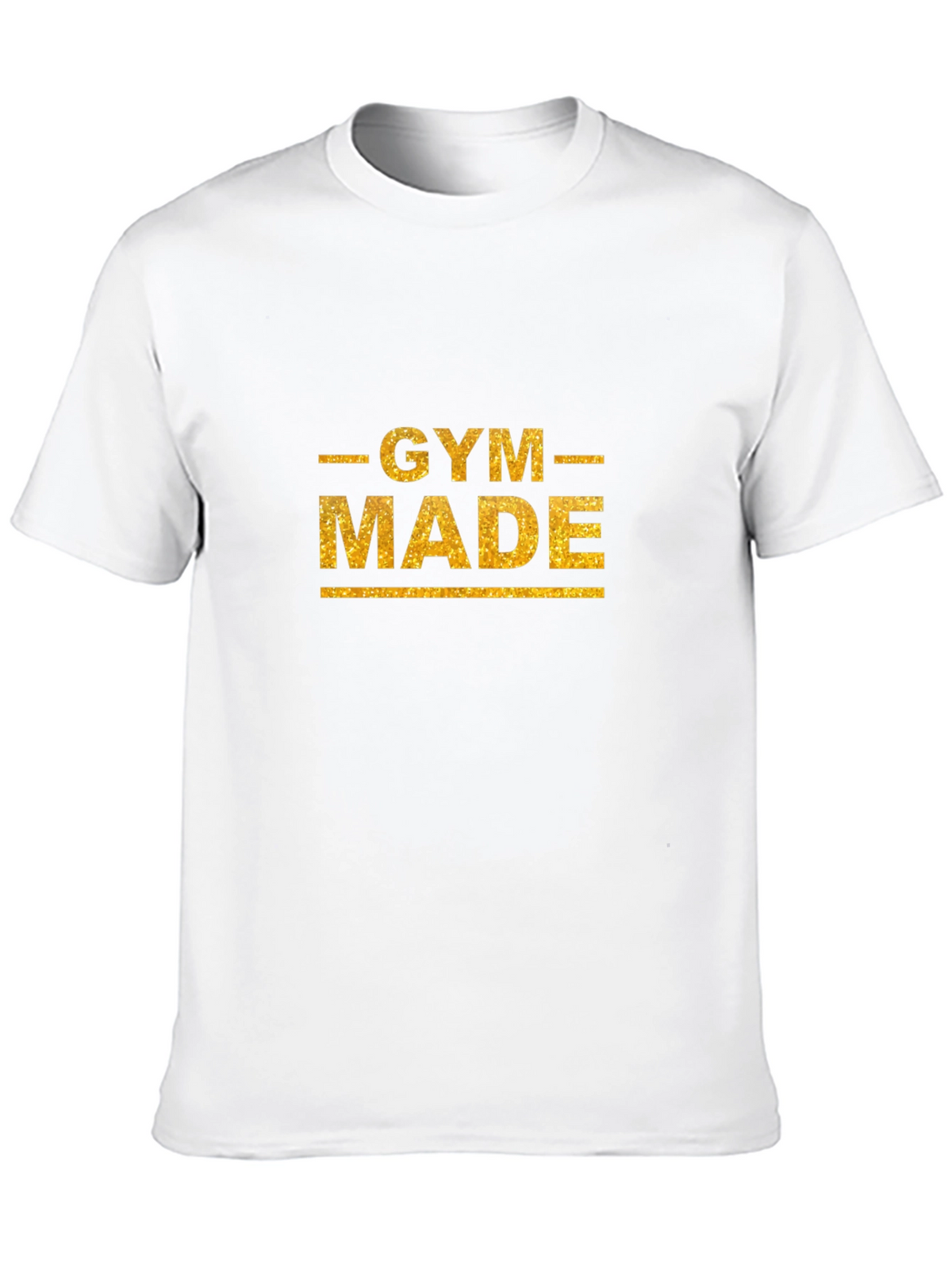 Gym Made Black T-Shirt Fitness Apparel