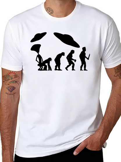 Alien Evolution Graphic T-Shirt