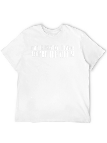 Personal Trainer Victim Black T-Shirt