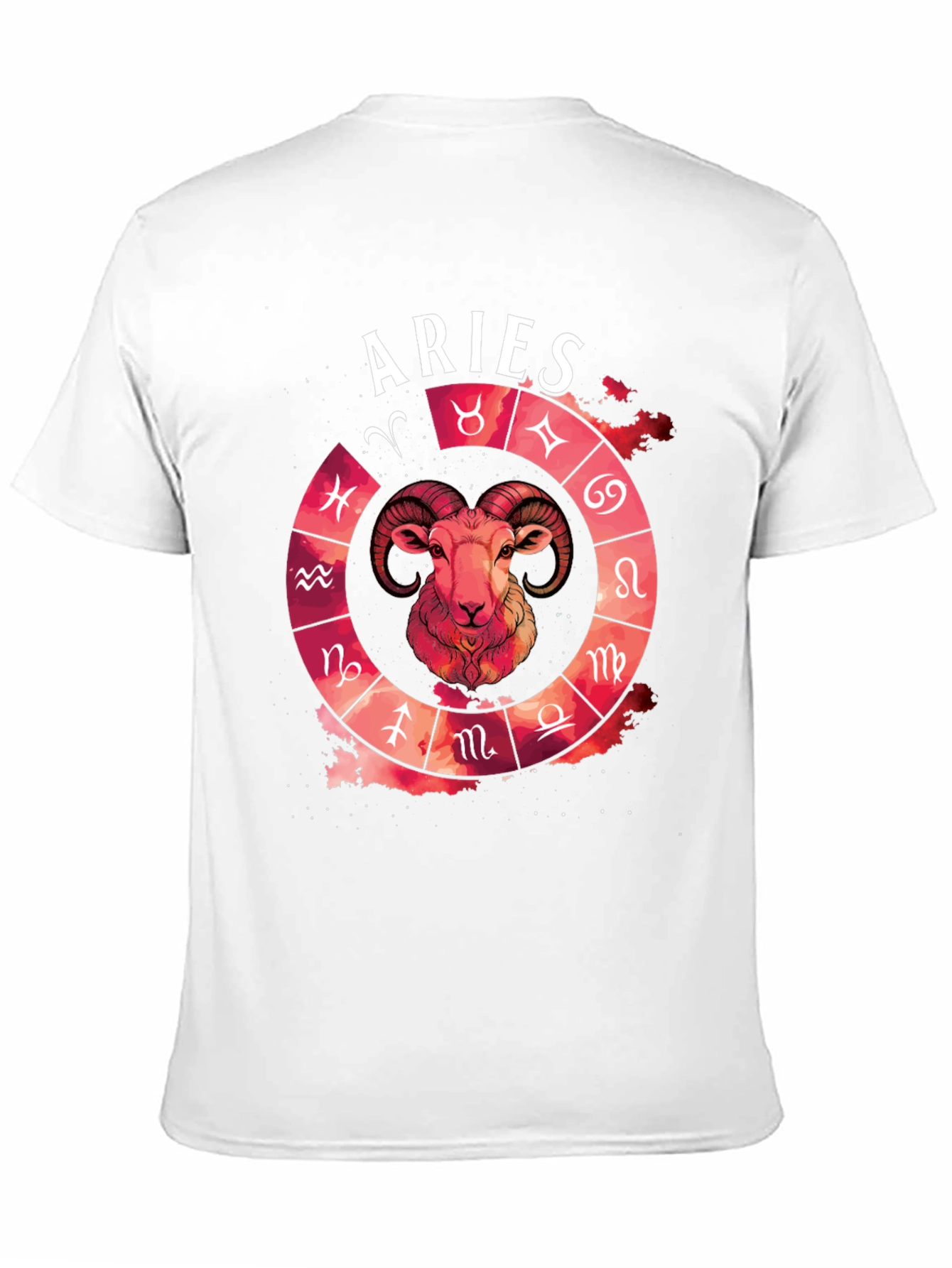Aries Zodiac T-Shirt - Unique Astrology Design