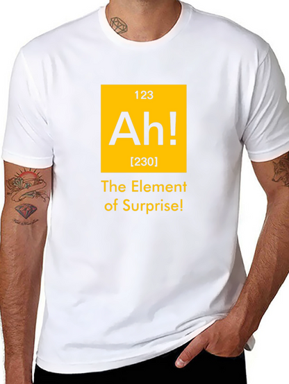 Surprise Element T-Shirt - Funny Science Tee