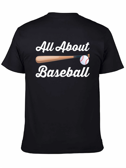 All About Baseball T-Shirt - Black