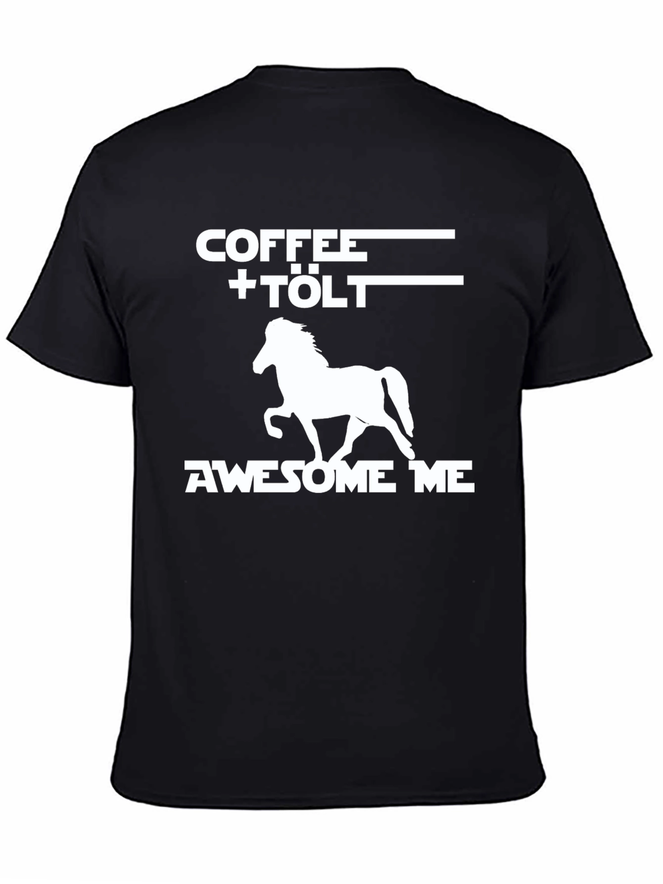 Coffee + Tölt Icelandic Horse Graphic Tee