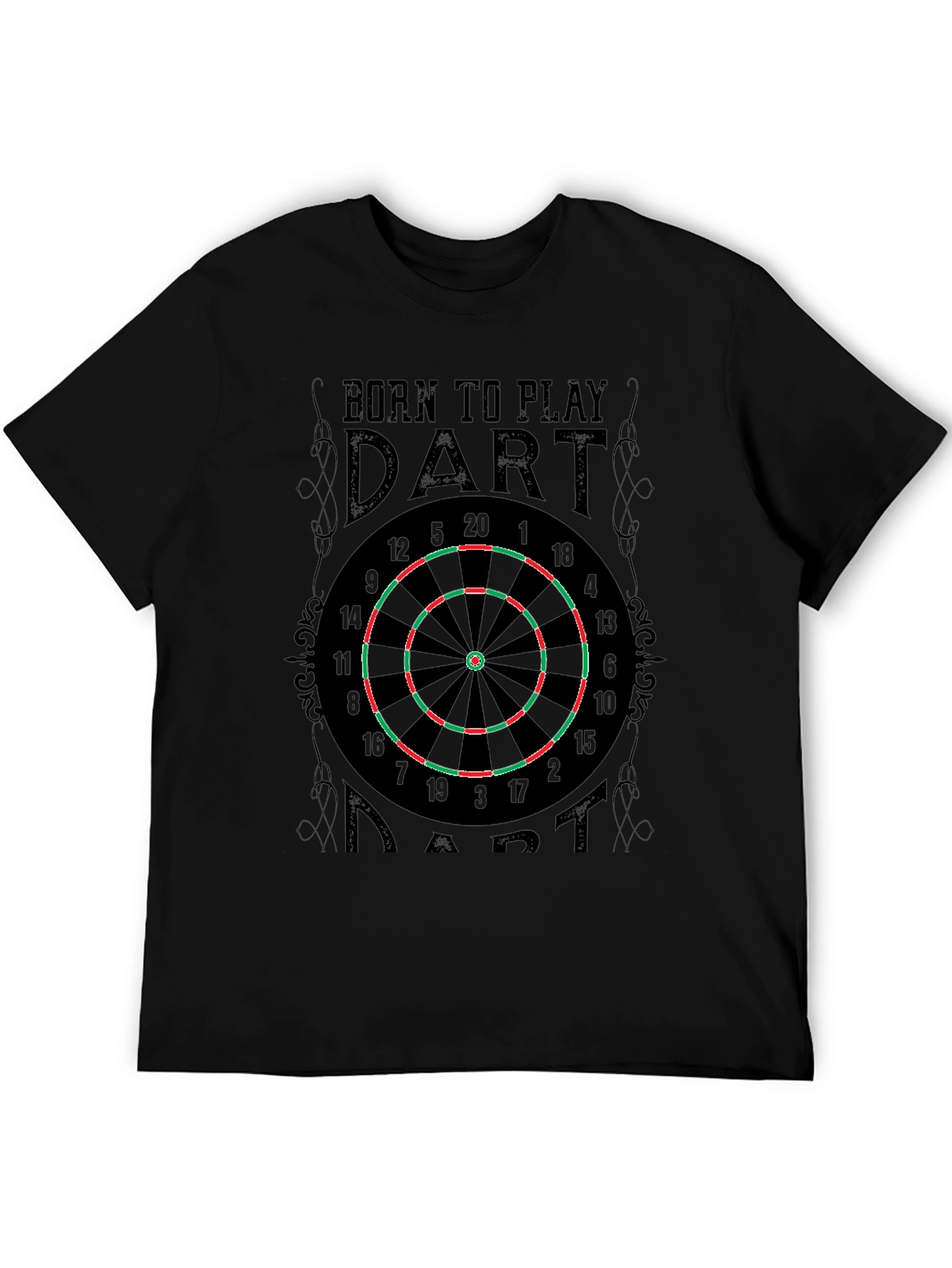 Born To Play Dart T-Shirt