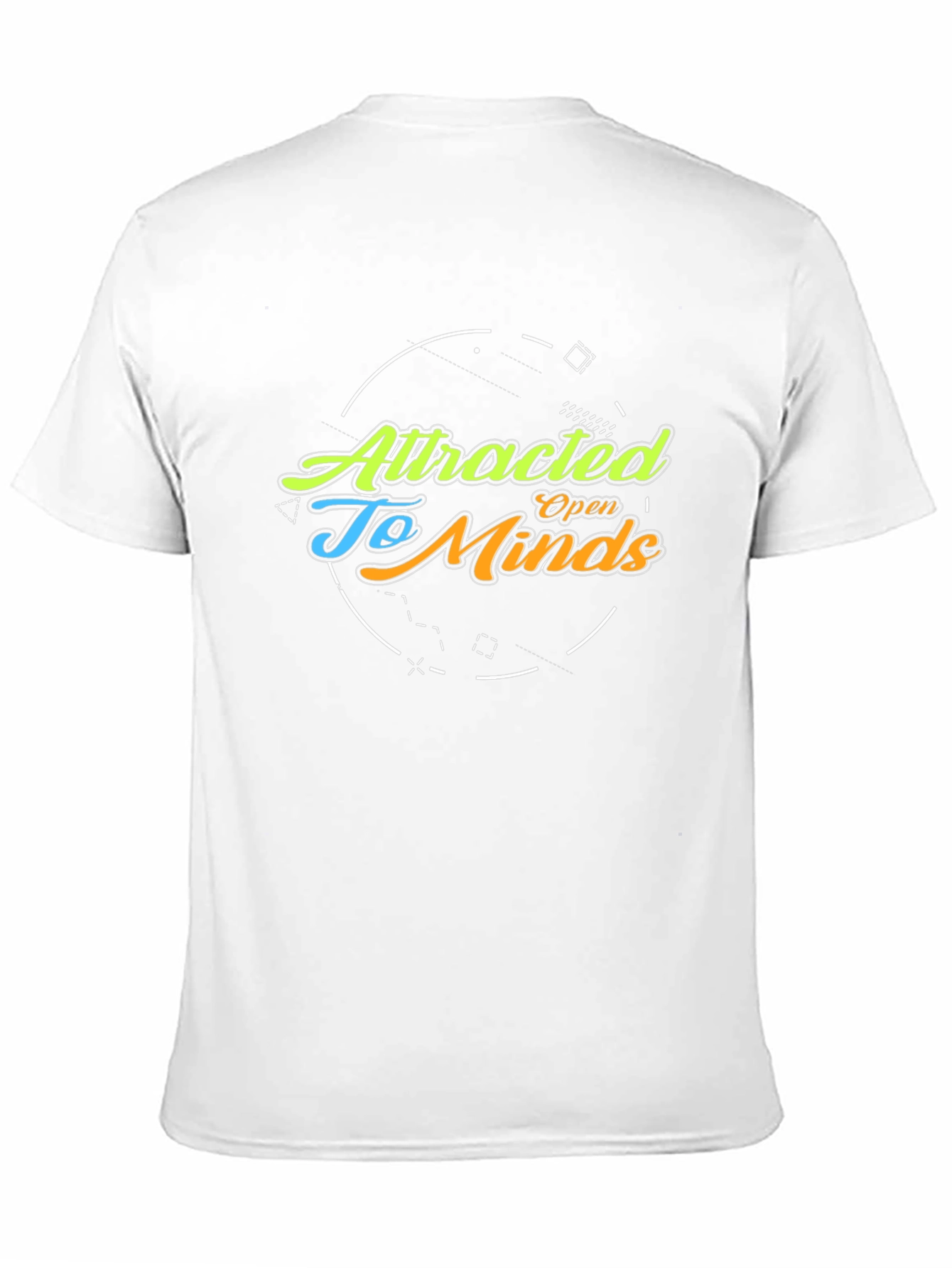 Attracted To Open Minds Graphic Tee - Black